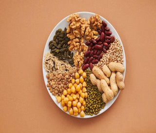 Cereales, legumbres y frutos secos