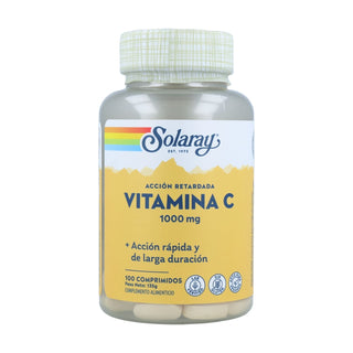 Vitamina C 1000 mg 100 tabletas solaray
