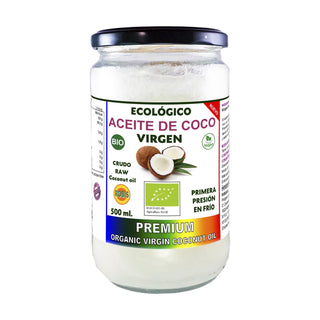 Aceite de Coco Virgen Extra Ecológico 500ml