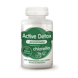 Active Detox Biodisponible Chlorella 500mg 120mg