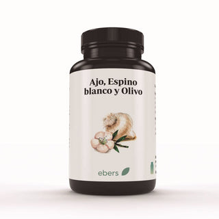Ajo Espino blanco Olivo 700mg 60 perlas