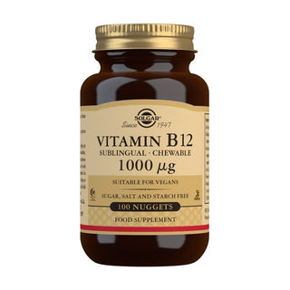 Vitamina B12 (Cianocobalamina) masticable/sublingual 100comp