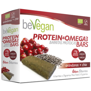 Barritas Proteicas Bio Arándano y Chía