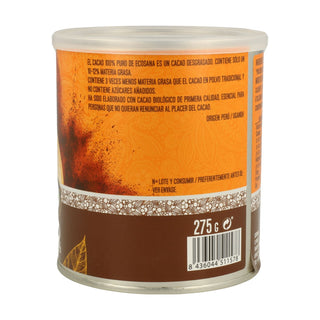 Cacao Puro Desgrasado Bio 275 g