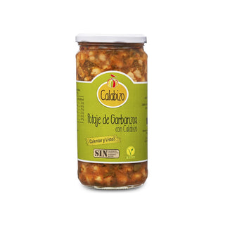 Potaje de garbanzos  con Calabizo 720 ml