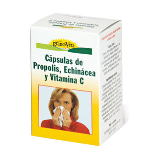 Cápsulas de Propolis Vitamina C y Echinacea 75caps