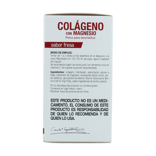 Colágeno con magnesio sabor fresa 20 sticks 5GR