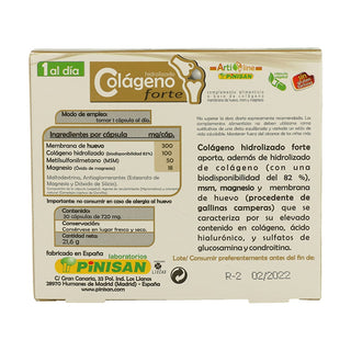 Colágeno Forte 30 cápsulas vegetales