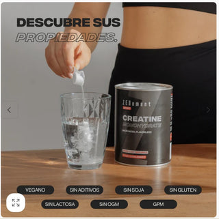 Creatina Monohidrato Pura en Polvo - 500g Zenement
