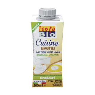 Crema para cocinar de Avena Bio 200ml