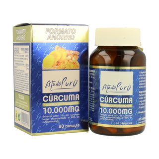 Cúrcuma Estado Puro 10.000 mg 80 cápsulas