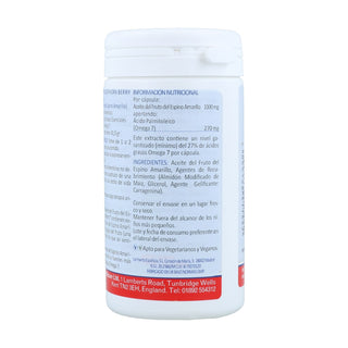 Aceite de espino amarillo 30 cápsulas de 1000mg