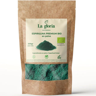 Espirulina Premium Bio en polvo 200g