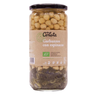 Garbanzos con espinacas 720gr