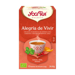 Infusión ayurvédica Alegría de Vivir