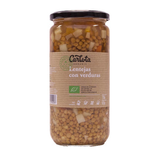 Lentejas con verduras 720 gr