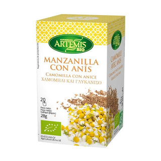 Manzanilla con Anís Infusión Eco 28gr (20 bolsitas infusoras)