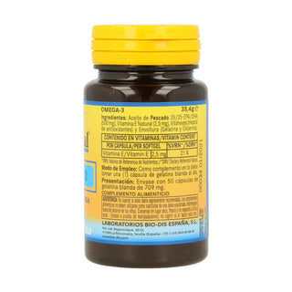 Omega 3 (EPA 35% DHA 25%) 500mg 50 Perlas