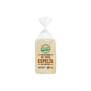Pan de molde espelta sin corteza BIO 300 gr