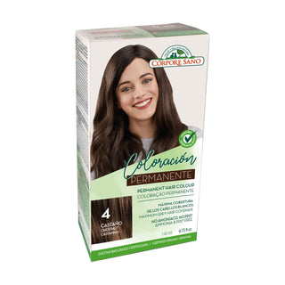 Tinte permanente Nº4 Castaño 140ml