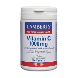 Vitamina C 1000mg con Bioflavonoides y Escaramujo