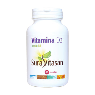 Vitamina D3 1.000Ui 60 perlas