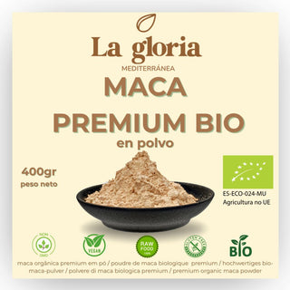Maca Amarilla Ecológica Premium 100% Bio en Polvo | 400g | Raíz de Maca Andina Orgánica desde Perú – Energía, Vitalidad y Equilibrio Natural – Superalimento Vegano Sin Aditivos