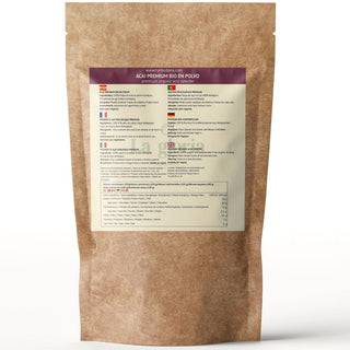 Açaí en Polvo Ecológico – 100% Natural y Puro | 120g | Superalimento Antioxidante y Energizante – Apto para Veganos – Fuente de Vitaminas, Minerales y Fibra