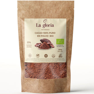 Cacao en Polvo Ecológico 100% Bio – Cacao Puro Rico en Fibra para Batidos y Repostería | La Gloria Mediterránea