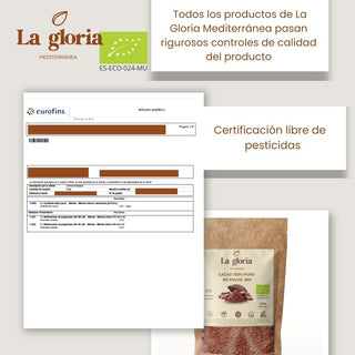 Cacao en Polvo Ecológico 100% Bio – Cacao Puro Rico en Fibra para Batidos y Repostería | La Gloria Mediterránea