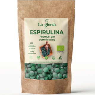 Espirulina Premium Bio en tabletas
