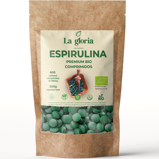 Espirulina Premium Bio en tabletas