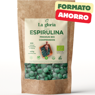 Espirulina Premium Bio en tabletas