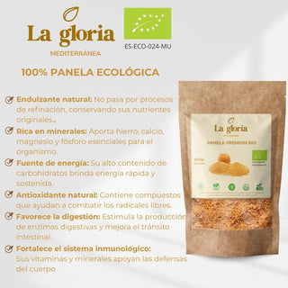 Panela Ecológica 100% Bio de Caña de Azúcar 100% Colombiana | 500g | Sin Refinar, Natural y Ecológica – Rica en Minerales y Antioxidantes – Ideal para Café, Postres y Cocina Saludable