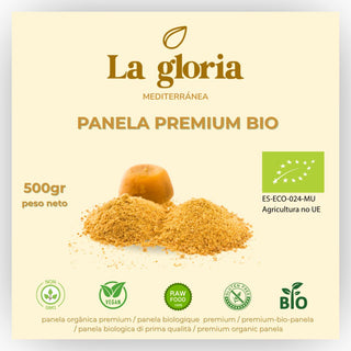Panela Ecológica 100% Bio de Caña de Azúcar 100% Colombiana | 500g | Sin Refinar, Natural y Ecológica – Rica en Minerales y Antioxidantes – Ideal para Café, Postres y Cocina Saludable