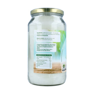 Aceite de coco virgen Bio premium 1L