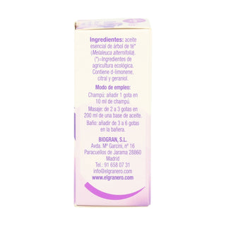 Aceite Esencial de Árbol de Té bio 12ml