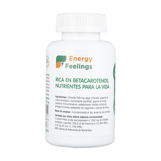 Active Detox Biodisponible Chlorella 500mg 120mg