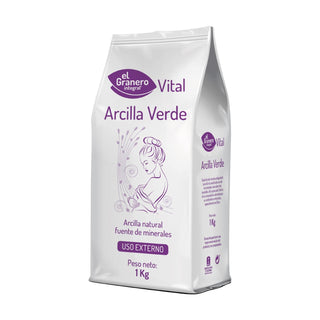 Arcilla Verde en Polvo 1kg