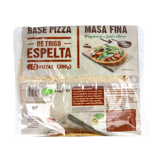Base pizza masa fina trigo espelta Biocop 390gr