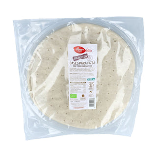 Bases de pizza con trigo sarraceno sin gluten Bio 250gr