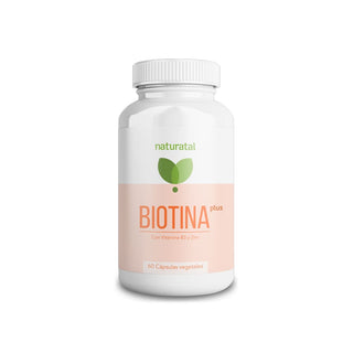 Biotina Plus (con B3 y Zinc) 60caps