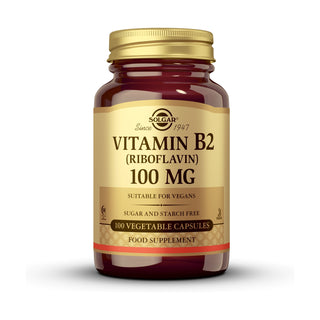 Vitamina B2 100 mg - 100 cápsulas