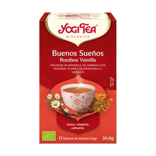 Infusión ayurvédica Buenos Sueños con Rooibos y Vainilla