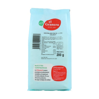 Coco Rallado Fino Bio 200 g