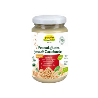 Crema de Cacahuete Crunchy Bio 350gr