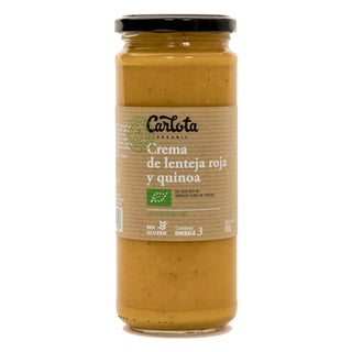 Crema de Lenteja roja y Quinoa 450 gr