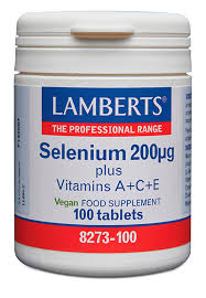 Selenio + Vitaminas A, C y E 100 tabls 200mcg