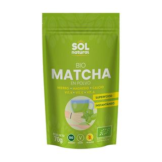 Té Matcha en polvo Sol Natural 70 g
