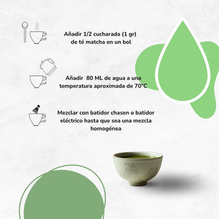 Té Matcha en polvo Bio Premium 90g